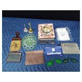 Box of collectibles, make-up, and more