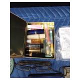 Box of collectibles, make-up, and more