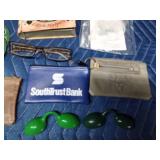 Box of collectibles, make-up, and more