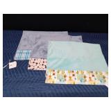 3 new soft pillowcases