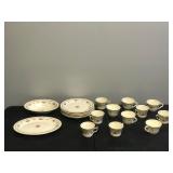 Vintage Dish Set - Semi Vitreous Edwin M. Knowles China Co. Made in USA