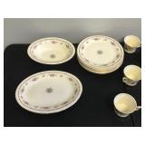 Vintage Dish Set - Semi Vitreous Edwin M. Knowles China Co. Made in USA