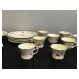 Vintage Dish Set - Semi Vitreous Edwin M. Knowles China Co. Made in USA