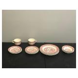 Vintage Dishware Set - Willow Ware by Royal China