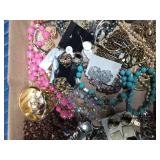 Flat of jewelry including Napier, BSK and more