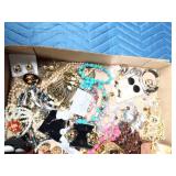 Flat of jewelry including Napier, BSK and more