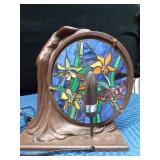 Stained glass art Nouveau style table lamp