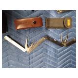 5 Leatherman tools and 5 cases