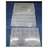 2 Tackle boxes and 1 field & Stream tackle box