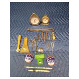 Vintage and advertisement items