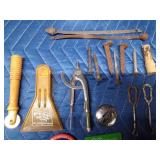 Vintage and advertisement items