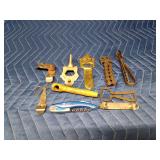 Vintage Advertised bottle openers and others including Grainbelt, Coca-Cola, Pepsi, M. A. Hanna CO., West Coast Choppers, Community Liquor Store, Widseth Smith Nolting