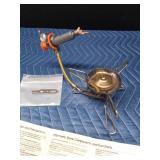 MSR Firefly stove with manuel