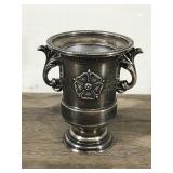 GRENADIER England Decorative Silver Plated Vase, Miniature, 3 7/8", from 1950