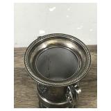 GRENADIER England Decorative Silver Plated Vase, Miniature, 3 7/8", from 1950