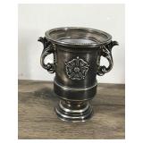 GRENADIER England Decorative Silver Plated Vase, Miniature, 3 7/8", from 1950