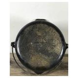 Vintage Griswold Deep Patty Bowl & 3 Molds