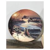 4 - Terry Redlin Collector plates & 1 Minnesota Land of 10,000 Lakes Plate