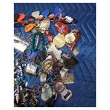 Lot of advertised key rings, keys and more