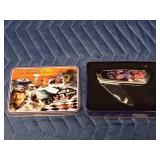 In memory... Dale Earnhardt tin and knife set