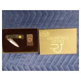 Ducks Unlimited Castle knife and money clip set in original box
