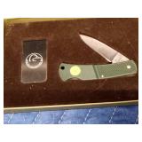 Ducks Unlimited Castle knife and money clip set in original box