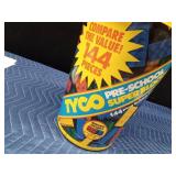 Tyco bucket of pre-school super blocks