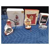 3 hallmark Keepsake Christmas ornaments