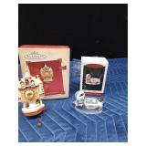 3 hallmark Keepsake Christmas ornaments
