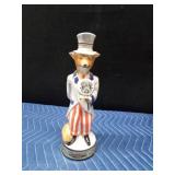 National Association of Jim Beam and Specialties Clubs Fox beam liquor bottle