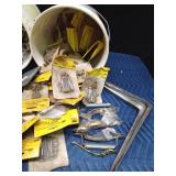 2 buckets of hardware