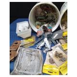 2 buckets of hardware