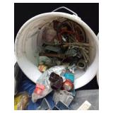 2 buckets of hardware