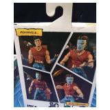 2 teenage Mutant Ninja Turtle figures