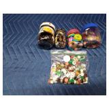 Vintage and modern buttons