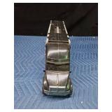 Semi toy car carrier with Hot Wheels and Matchbox cars
