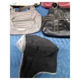 3 Rosetti purses and 1 other purse and a hat