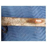 Large vintage metal scale