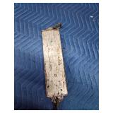 Large vintage metal scale