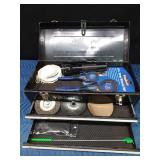 Hyper Tough 2 drawer toolbox with tools