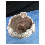 Heavy cement Goddess head planter