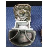 Fountain and garden frog