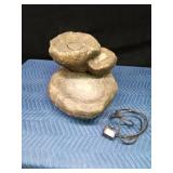 Large 2pc rock fountain with pump