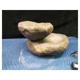 Large 2pc rock fountain with pump
