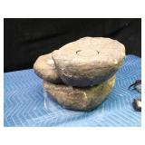 Large 2pc rock fountain with pump