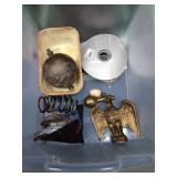 3 Drawer organizer cart on wheels full of craft supplies