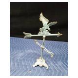 Small brass weathervane