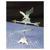 Small brass weathervane