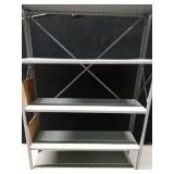 Large 6 tier metal shelf