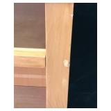 Solid Wood Shelving Unit with Adjustable Shelves - Smoke Free